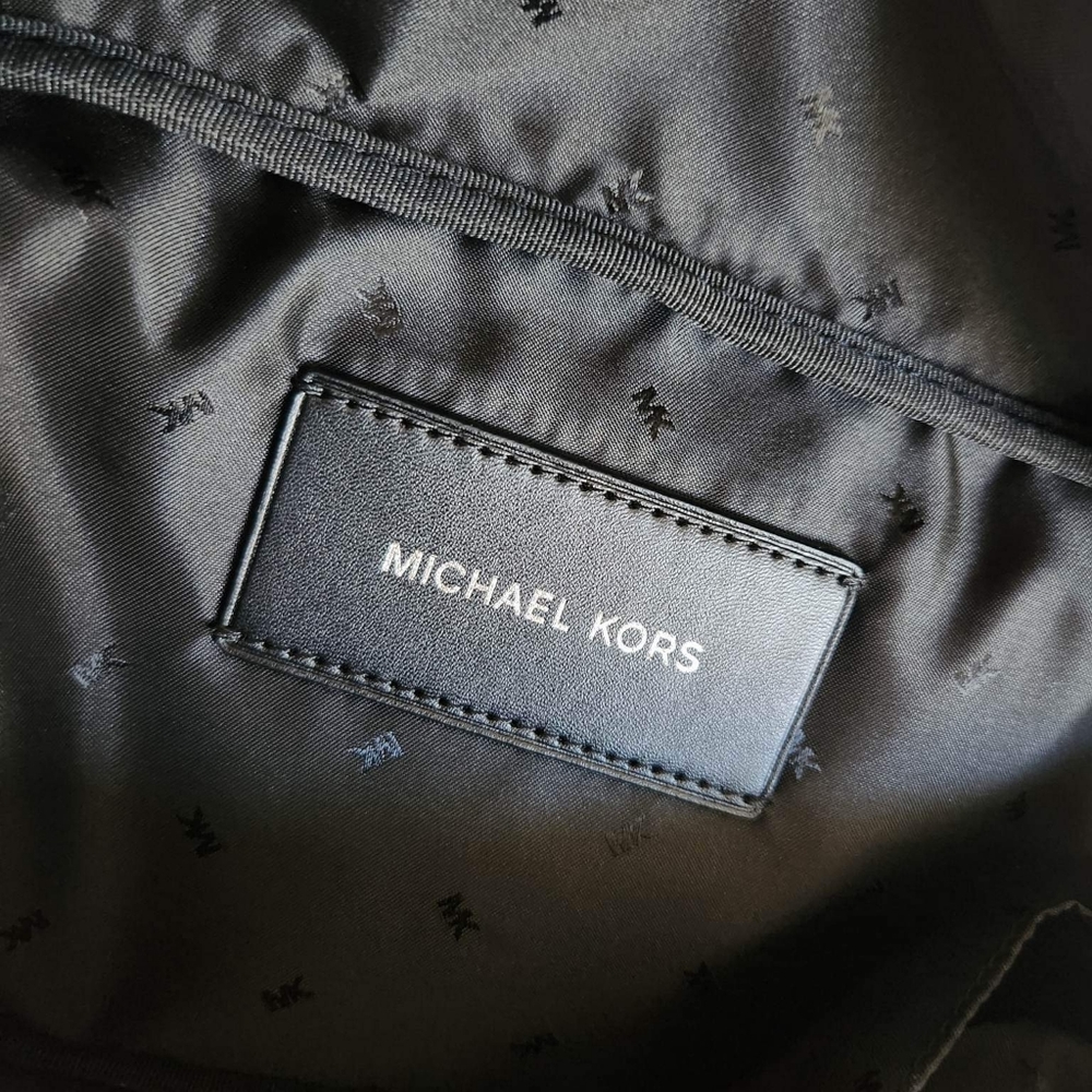 Authentic Kent Woven Belt Bag Logo MK Michel Kors - Picture 4 of 4